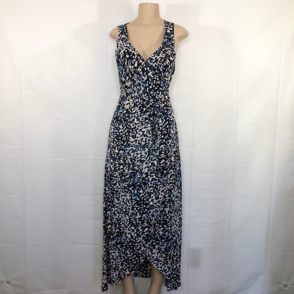 Leith Sleeveless Wrap Dress, Sz M